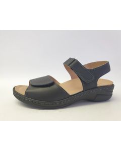 Belvida Sandal With Back Strap Shine