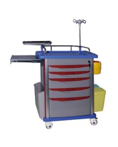 Best Brands Med Emergency Crash Cart