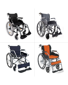 Rental Foldable Aluminum Lightweight Wheelchair