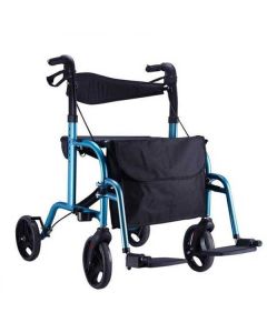 Rehamo Rollie FP Rollator and Transport Wheelchair