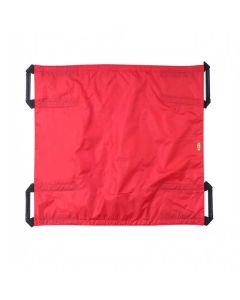 Parson Red Nylon Sliding Sheet Patient Transfer