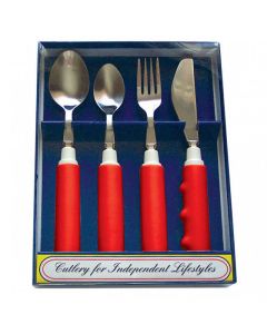 Parsons Comfort Grip Cutlery Set Box - Red